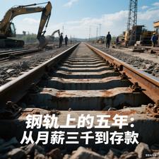 钢轨上的五年:三千到存款五十万